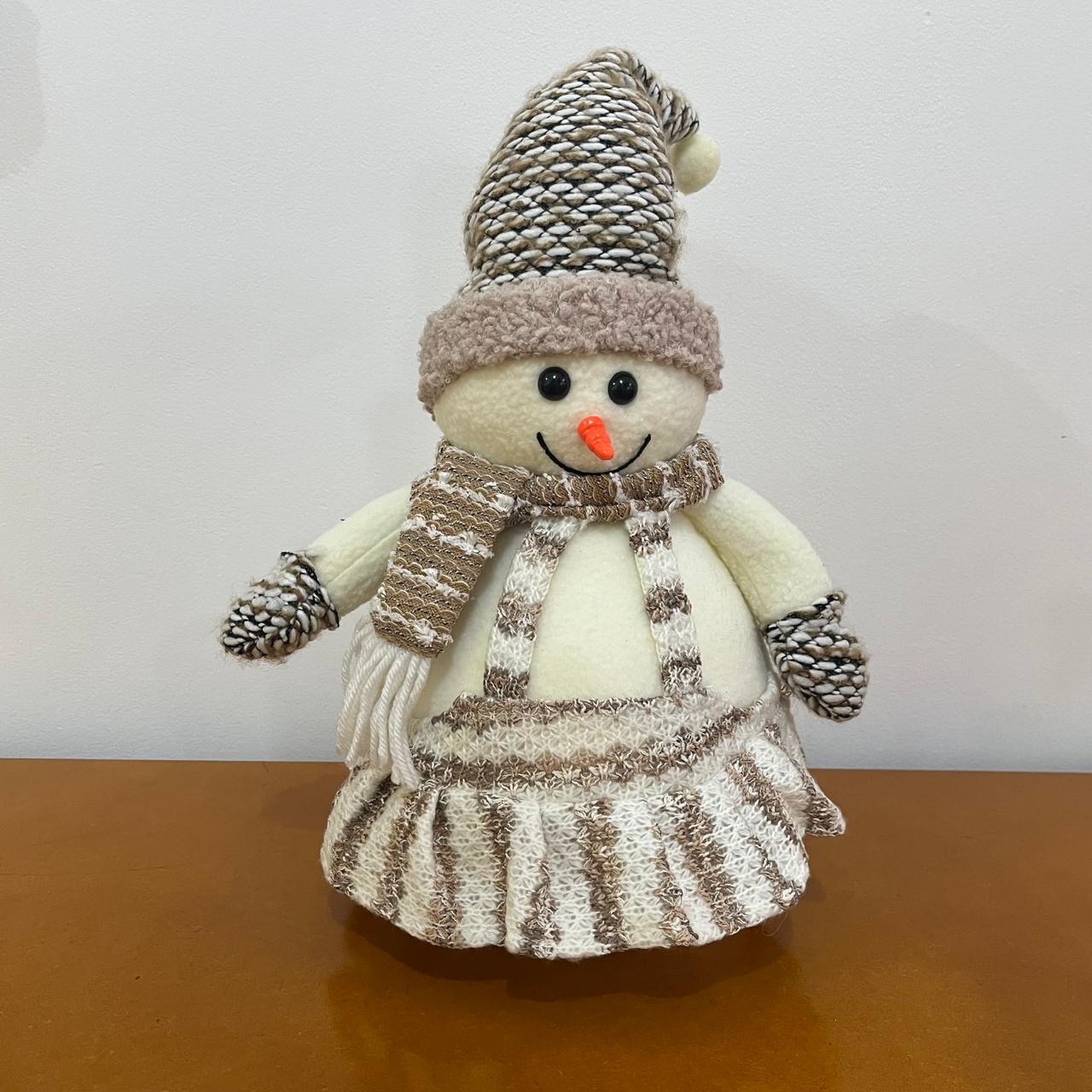 boneco de neve pelucia