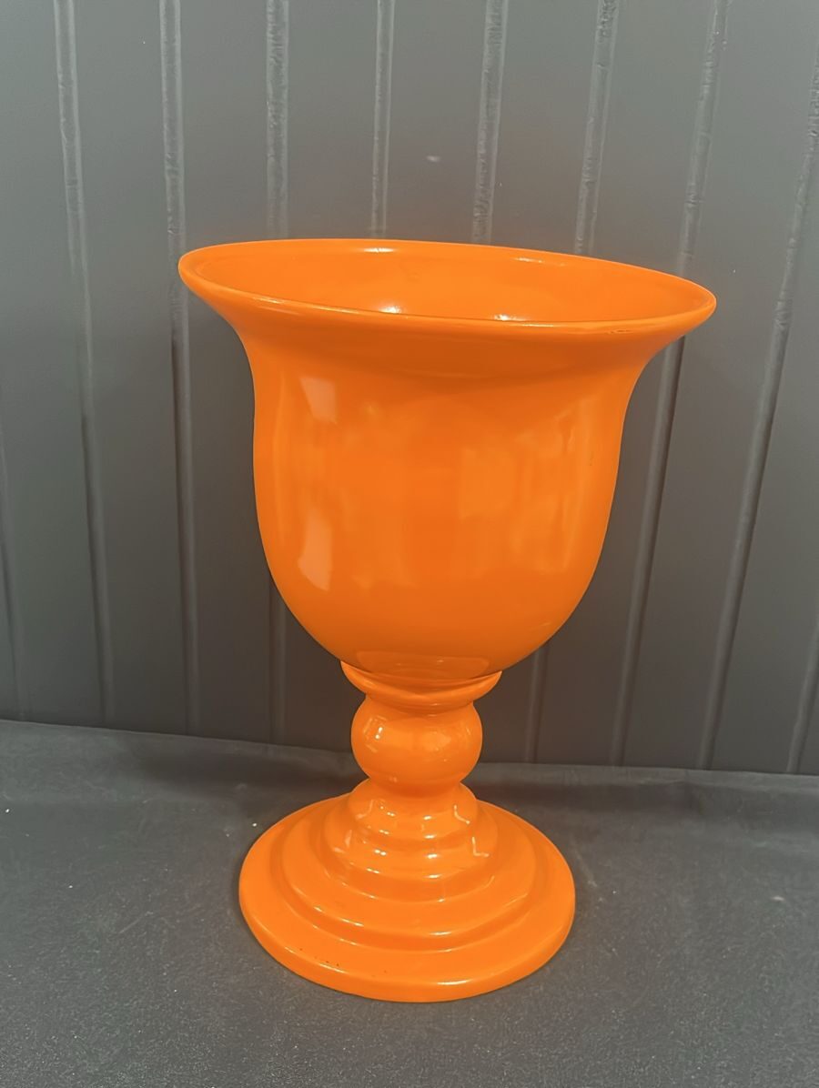 vaso taça laranja