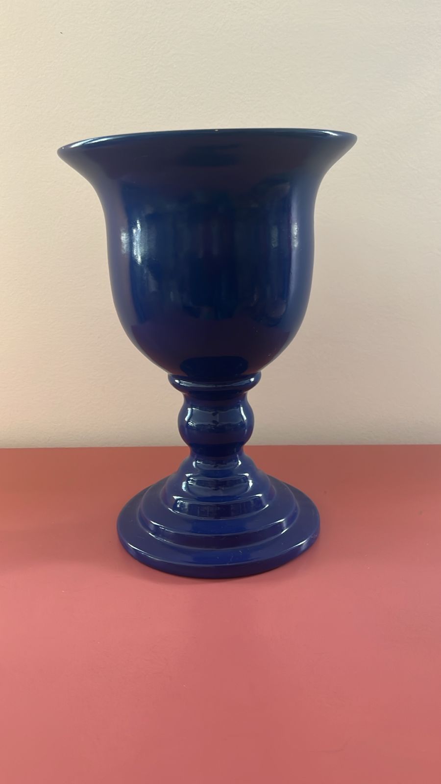 vaso porcelana azul escuro 1